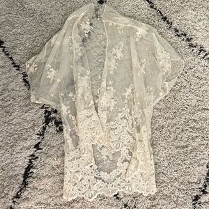 Anthropologie off white top